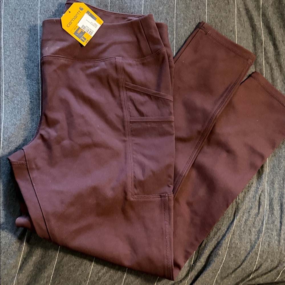Carhartt Woman’s  Pants - Burgundy